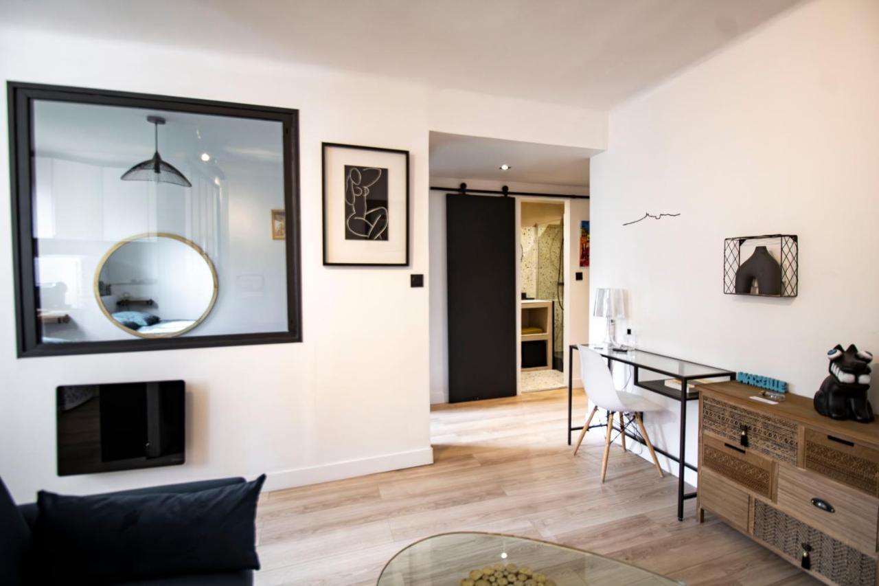 Apartamento Endoume Notre Dame De La Garde T2 Avec Parking Marsella Exterior foto
